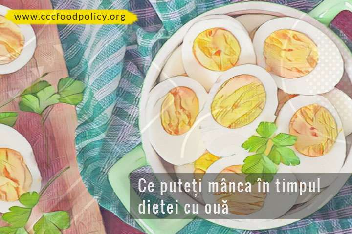 dieta cu ouă lista cu alimente